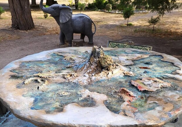 Одесскому зоопарку 101 год: на территоии открыли новый арт-объект. 