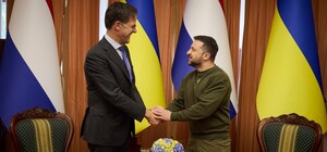 Володимир Зеленський в Одесі обговорив із прем'єр-міністром Нідерландів посилення ППО та захист 