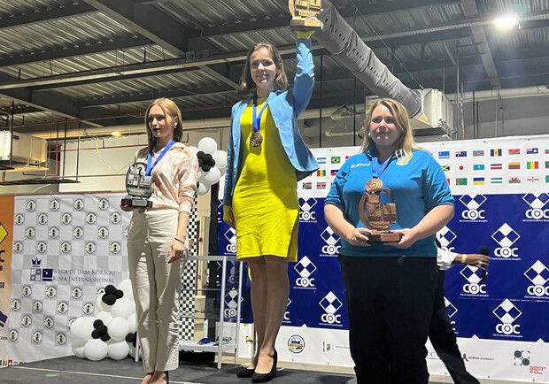 Одесситка стала чемпионкой мира по шашкам. 