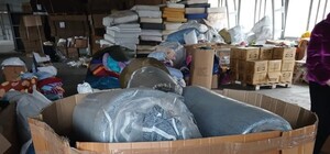 Розкрадання гуманітарки у Запоріжжі: на одному із підприємств виявили 200 тонн вантажу