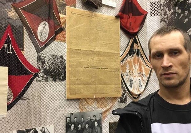 Художник-анархист Давид Чичкан, чью выставку отменили в Одессе, прокомментировал скандал. 
