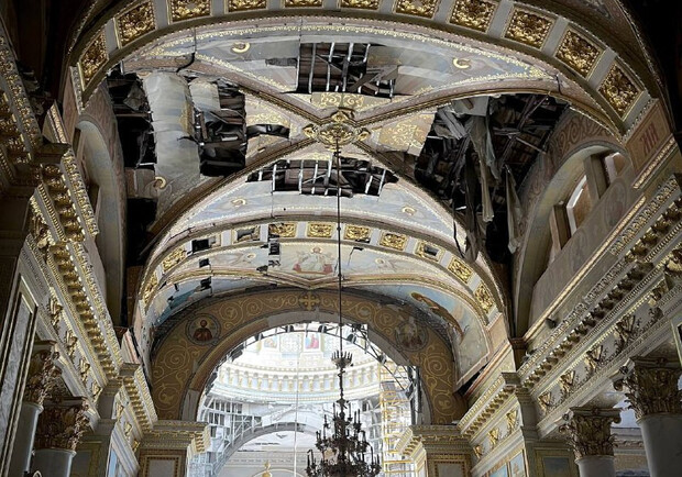 Италия передала полмиллиона евро на ремонт Спасо-Преображенского собора в Одессе. 