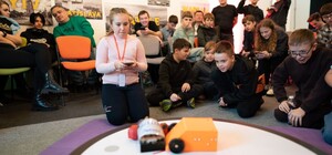 У Львові серед школярів обрали переможців чемпіонату з виготовлення роботів 