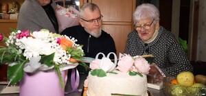 Жительница Кривого Рога, пережившая Вторую мировую войну, отметила 100-летний юбилей