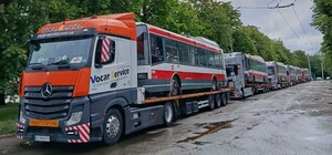 В Харьков прибыли еще 14 чешских троллейбусов