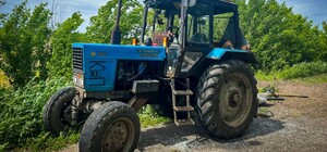В Балаклее трактор подорвался на мине
