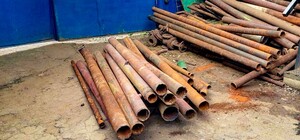 Харьковчанин украл полтонны металлических труб 