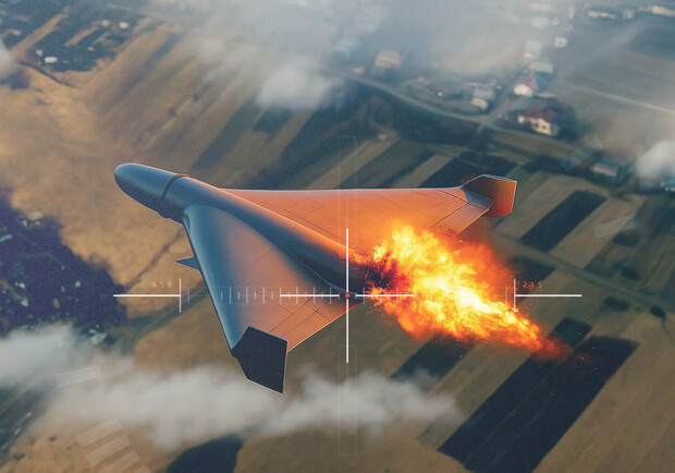 БпЛА в небі. 