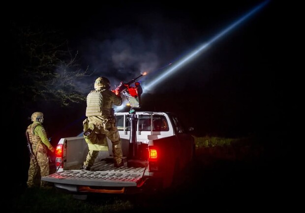 Робота ППО вночі. 