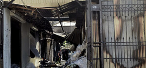 Как выглядит после дронового удара одесский Привоз: фотоотчет