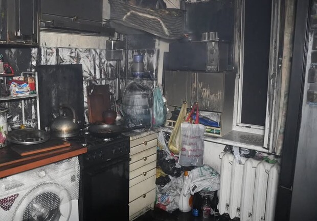 Квартира после пожара. 