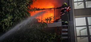 Уночі в Одеському районі горів ЖК 