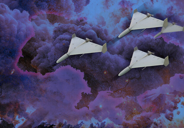 БпЛА в небі. 