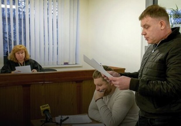 Мэр Белгорода-Днестровского Виталий Граждан во время судебного заседания 20 января 2025 года. 