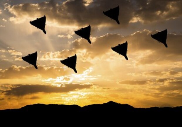 БпЛА в небі. 