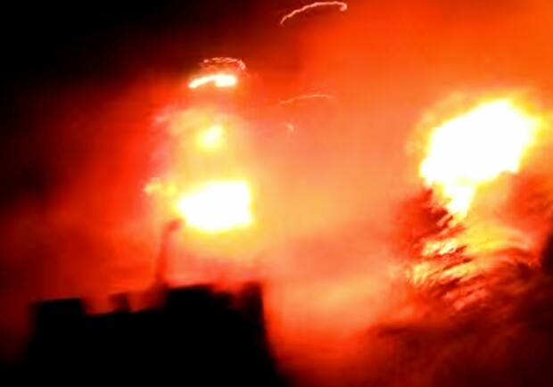 Робота прикордонників по "Шахеду" на Одещині вночі 13 вересня 2025 року. 