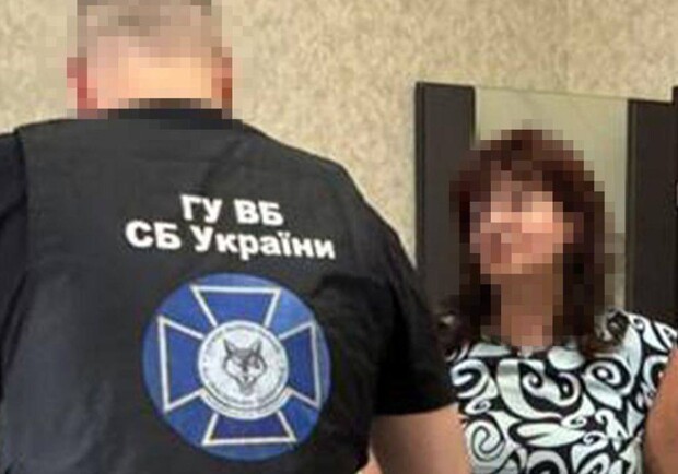 Задержание коллаборантки. 