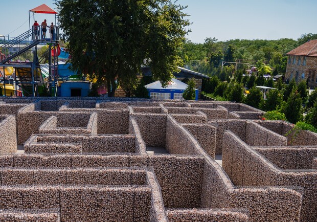 Лабиринт из ракушек. 