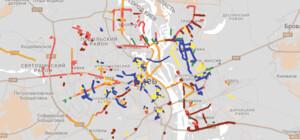 В Киеве появилась онлайн-карта с велодорожками