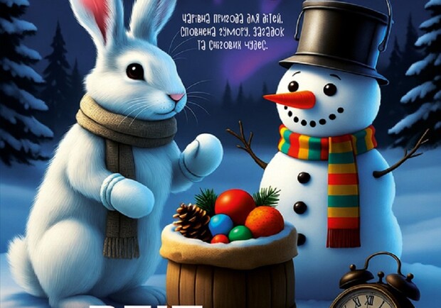 Зимний снеговорот