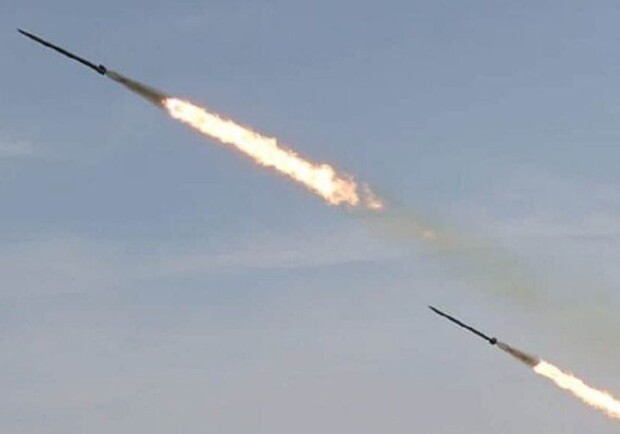 Ракети в небі. 