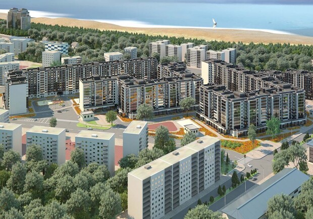 Новостройки в Черноморске. 