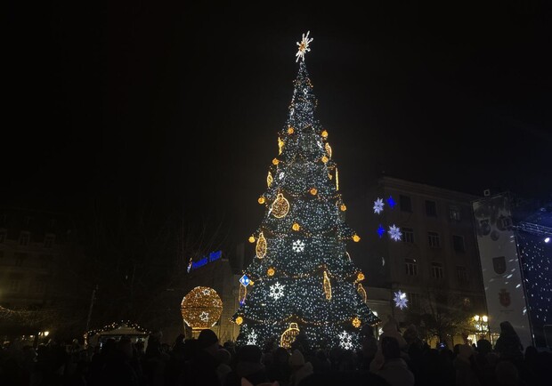 Елка на Греческой площади. 