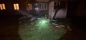 В Одесі дрон влучив у багатоповерхівку, є поранений