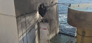 На Одещині під обстріл потрапило цивільне судно під прапором Ліберії