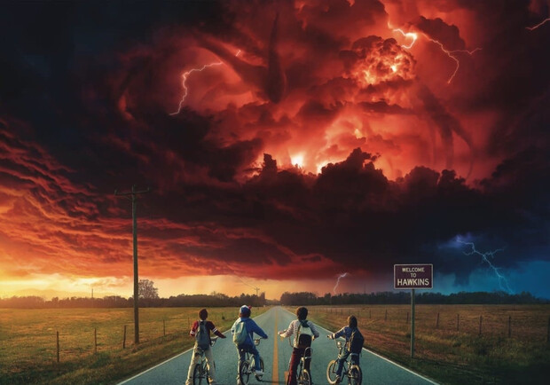 Музыка из Stranger Things. Одесса.