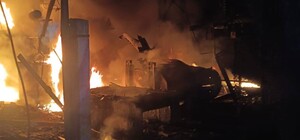 Ночной обстрел Одесчины: РФ била по свету и предприятию