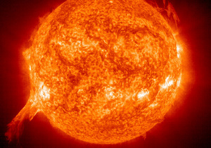 Вспышки на солнце - красивое зрелище. Фото с сайта: spaceweather.com