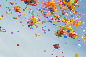 Куча шариков взлетят над Одессой. Фото организаторов.