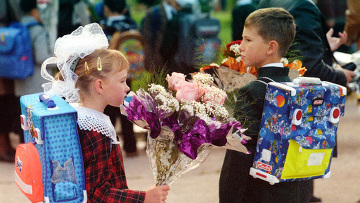 В одесских школах в этом году больше первоклашек, чем в 2010-м.
Фото - rian.ru.