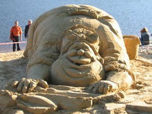 Мастера песочной скульптуры соберутся в Одессе. Фото с сайта: travel.org.ua