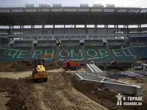 Сдадут ли стадион к обещанном сроку - неизвестно. Фото-Виктор Павлов