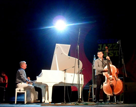 Юрий Кузнецов "зажег" на сцене Украинского театра.
Фото автора.
