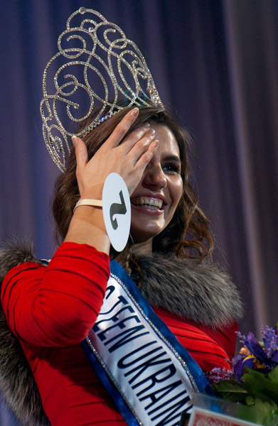 Девушка из Хмельницкого получила титул Miss Teen.
Фото - Виктор Павлов.