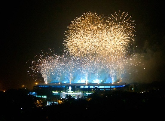 Открытие стадиона - одно из самых громких событий года в Одессе.
Фото - nkram.livejournal.com.