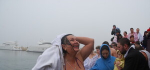 На Крещение одесситы смогут нырнуть в ледяную воду прямо на морвокзале