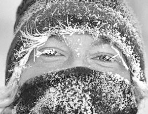 В городе люди продолжают замерзать. Фото - bio.fizteh.ru