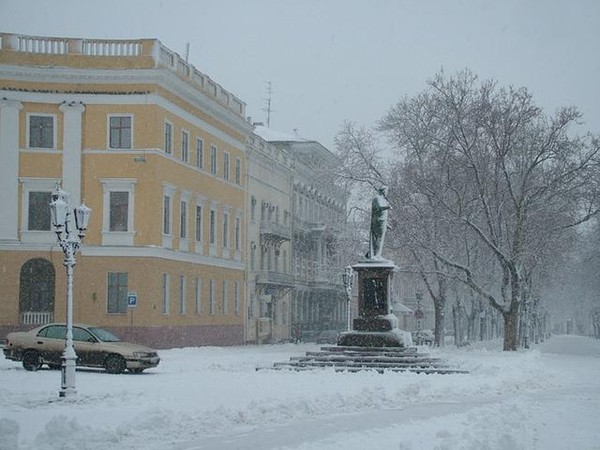 В конце зимы синоптики обещают одесситам долгожданный снег.
Фото - stihi.ru.