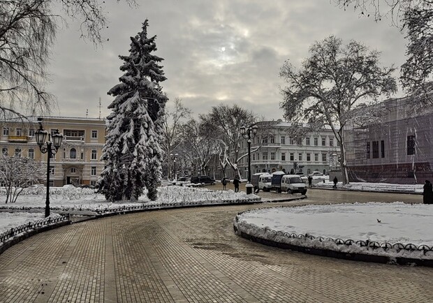 Одессе обещают пасмурную погоду и снежок. Фото с сайта: fotki.yandex.ru.