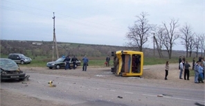 Водитель иномарки не пострадал. Фото с сайта: 048.ua.