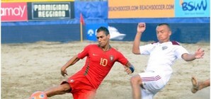 Стадион для пляжного футбола в Севастополе откроют через месяц