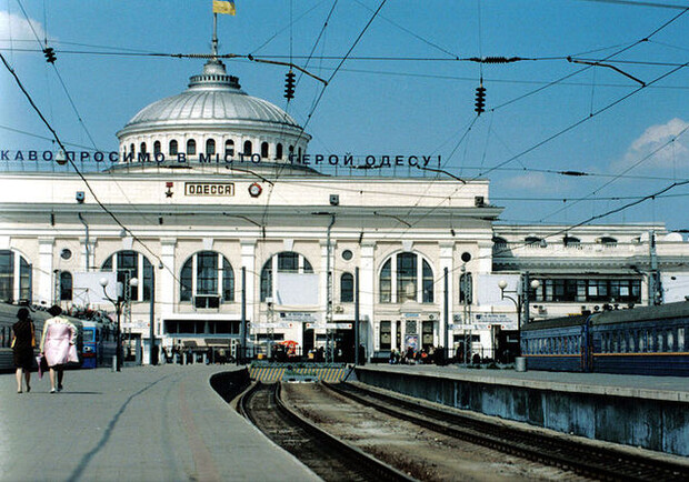 На Одесском вокзале "погуляли" милиционеры. Фото с сайта: blog.kp.ru.