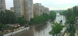 Потоп в Одессе: вода на Пересыпи и Балковской спала, проезд свободен