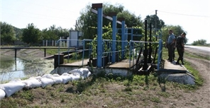 Сначала в Рени затопило только насосную станцию. Фото с сайта: segodnya.ua.