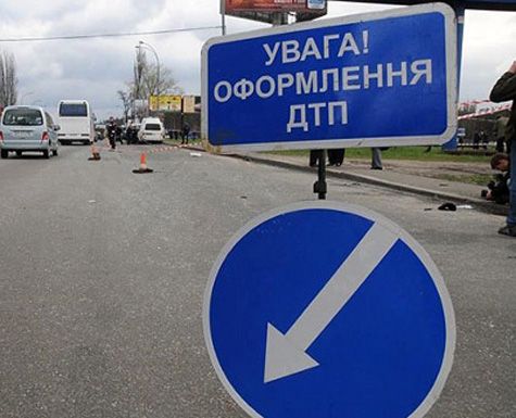 Водитель грузовика мог спасти пешехода, но убежал. Фото с сайта: segodnya.ua.