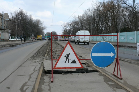 Пробки сегодня и завтра будут на 7 улицах Одессы. Фото - ru.tsn.ua.